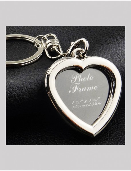 Breloc metalic personalizat inimioară Breloc metalic personalizat inimioară
