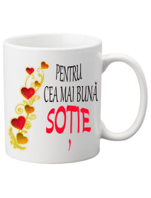 Cană - Pentru cea mai bună soție Cană - Pentru cea mai bună soție
