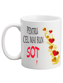 Cană - Pentru cel mai bun soț Cană - Pentru cel mai bun soț