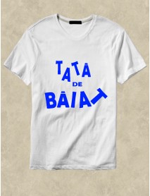 Tricou alb personalizat alb - Tată de băiat