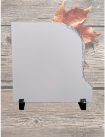 Tablou piatră ardezie pătrată 20cm 