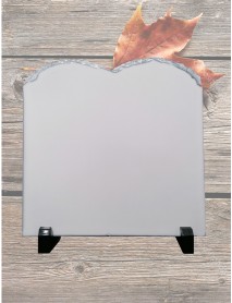 Tablou piatră ardezie 20cm colțuri rotunjite