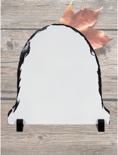 Tablou piatră ardezie semirotundă 20cm