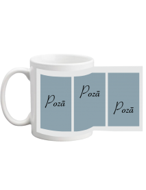 Cană cu trei poze