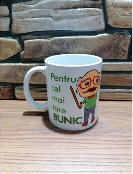 Cană - Pentru cel mai tare bunic Cană - Pentru cel mai tare bunic