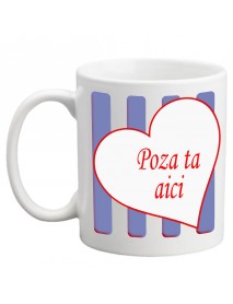 Cană - Te iubesc cu poză