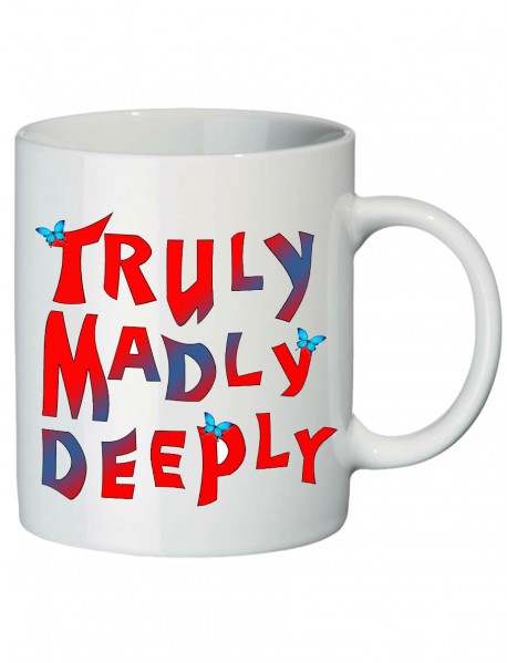 Cană - truly, madly, deeply butterfly Cană - truly, madly, deeply butterfly