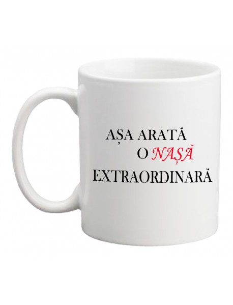 Cană - Așa arată o nașă extraordinară