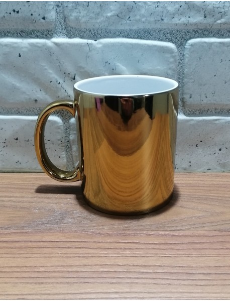 Cană personalizată aurie