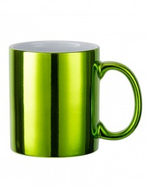 Cană cadou personalizată verde lucioasă