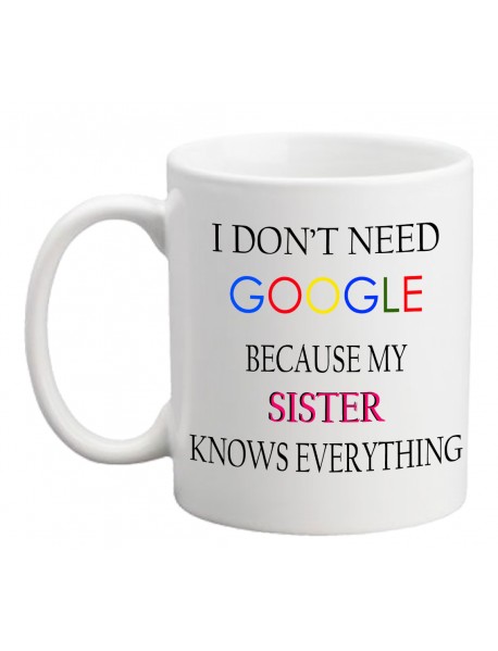Cană - I do not need google