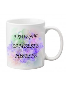 Cană - Trăiește, zâmbește , iubește Cană - Trăiește, zâmbește , iubește