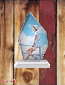 Cristal personalizat trofeu Cristal personalizat trofeu