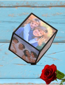 Cub foto personalizat rotativ cu 6 poze