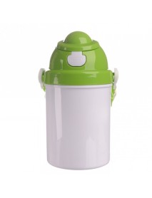 Bidon plastic copii verde 400 ml