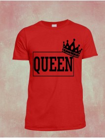 Tricou personalizat roșu - Queen Tricou personalizat roșu - Queen